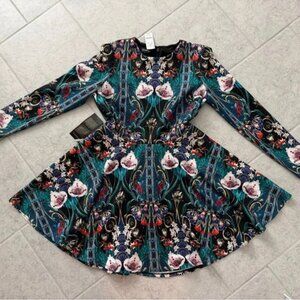 Desigual Multicolor Floral Button-Up Blouse